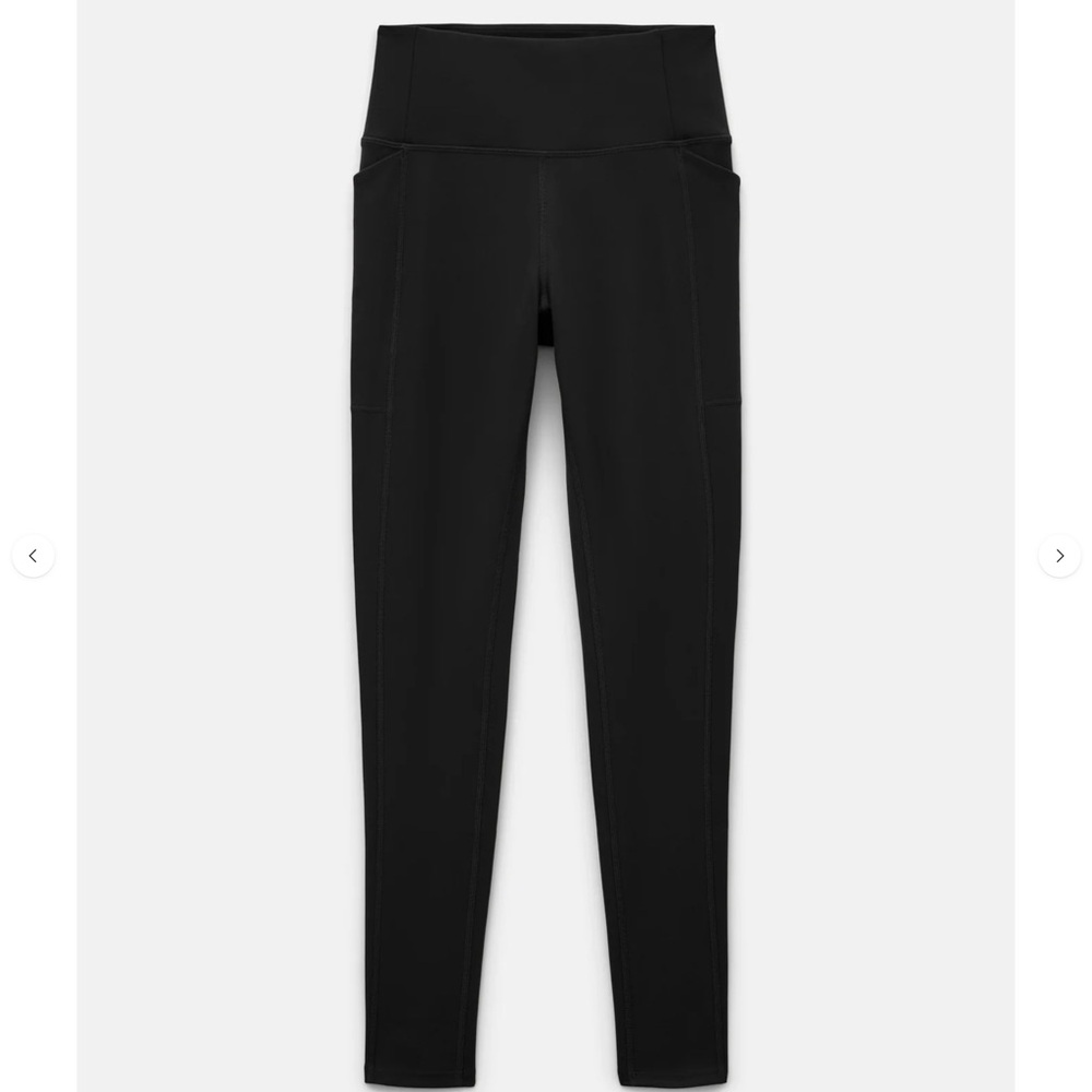 Girlfriend Collective Black High-Rise Pocket Legging